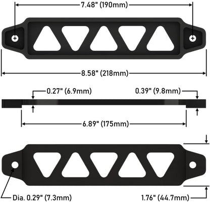 Aluminum Battery Tie-Down Bracket