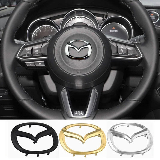 Mazda Steering Wheel Replacement Badge